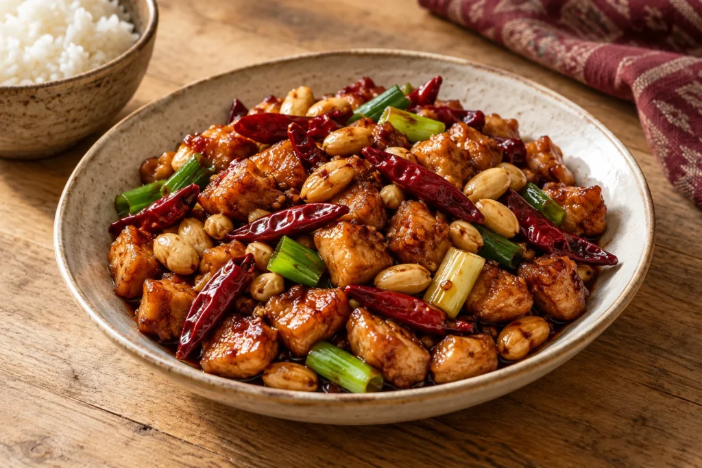 Ayam Kung Pao — foto ilustrasi AI