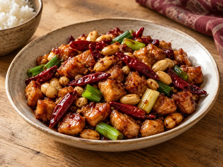 Ayam Kung Pao — foto ilustrasi AI