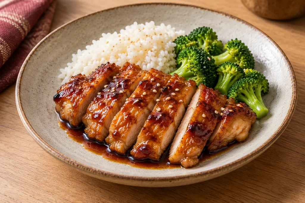 Chicken Teriyaki — foto ilustrasi AI