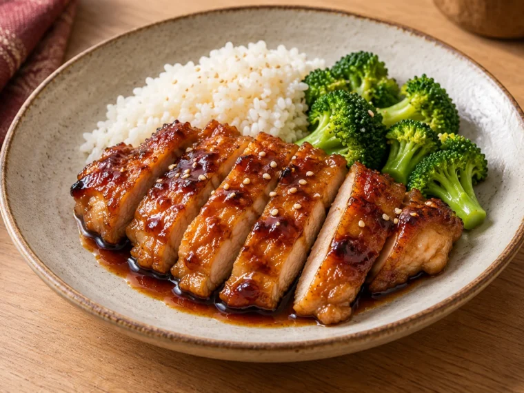 Chicken Teriyaki — foto ilustrasi AI